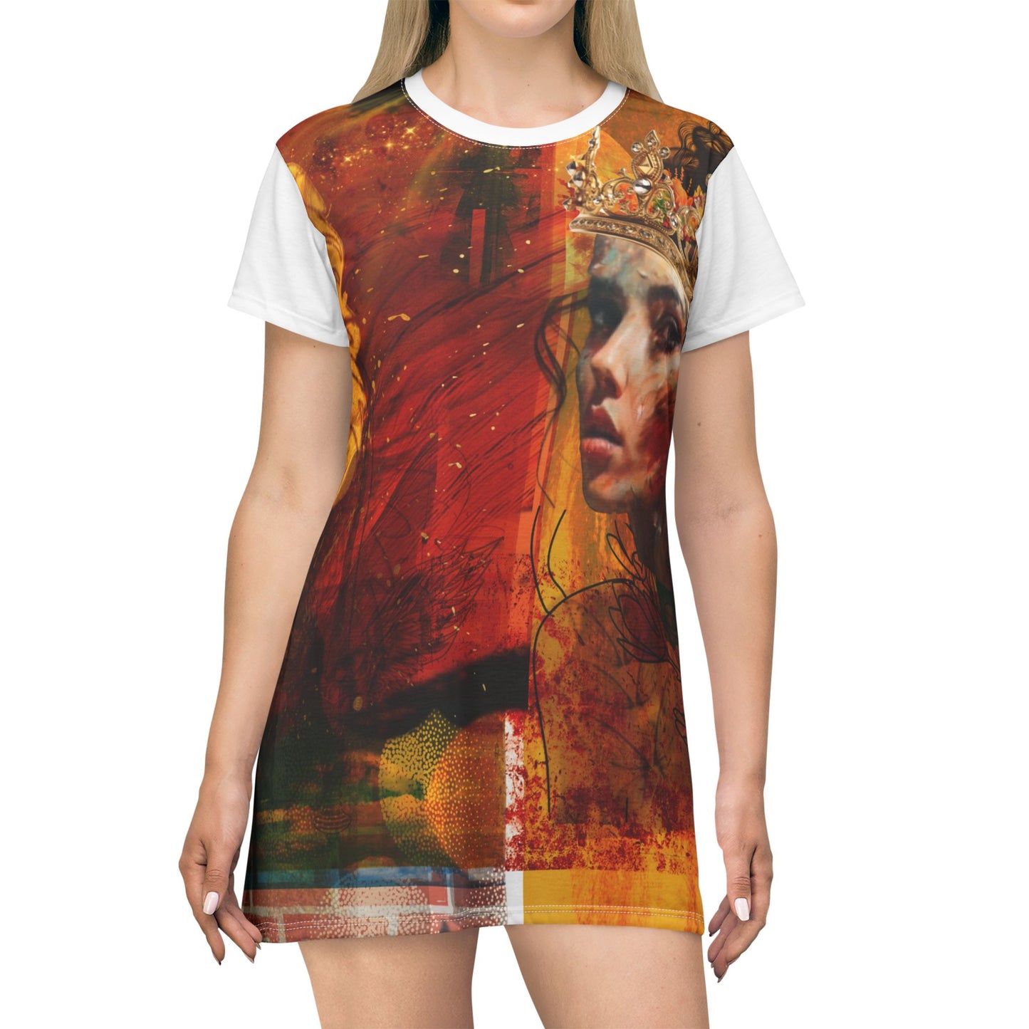 T-Shirt Dress (AOP)