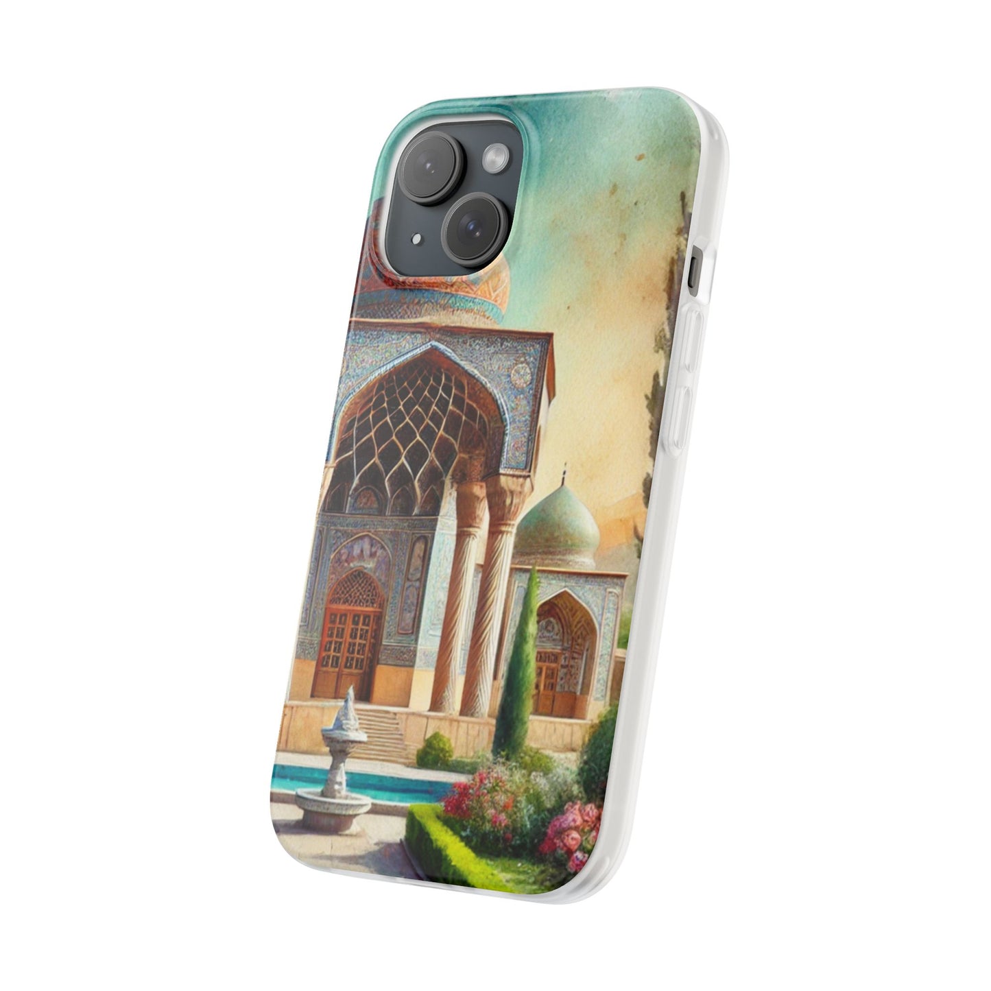 Persian botanical persia garden inspired hafez safavi Saadi azad freedom ZendegiFlexi Cases