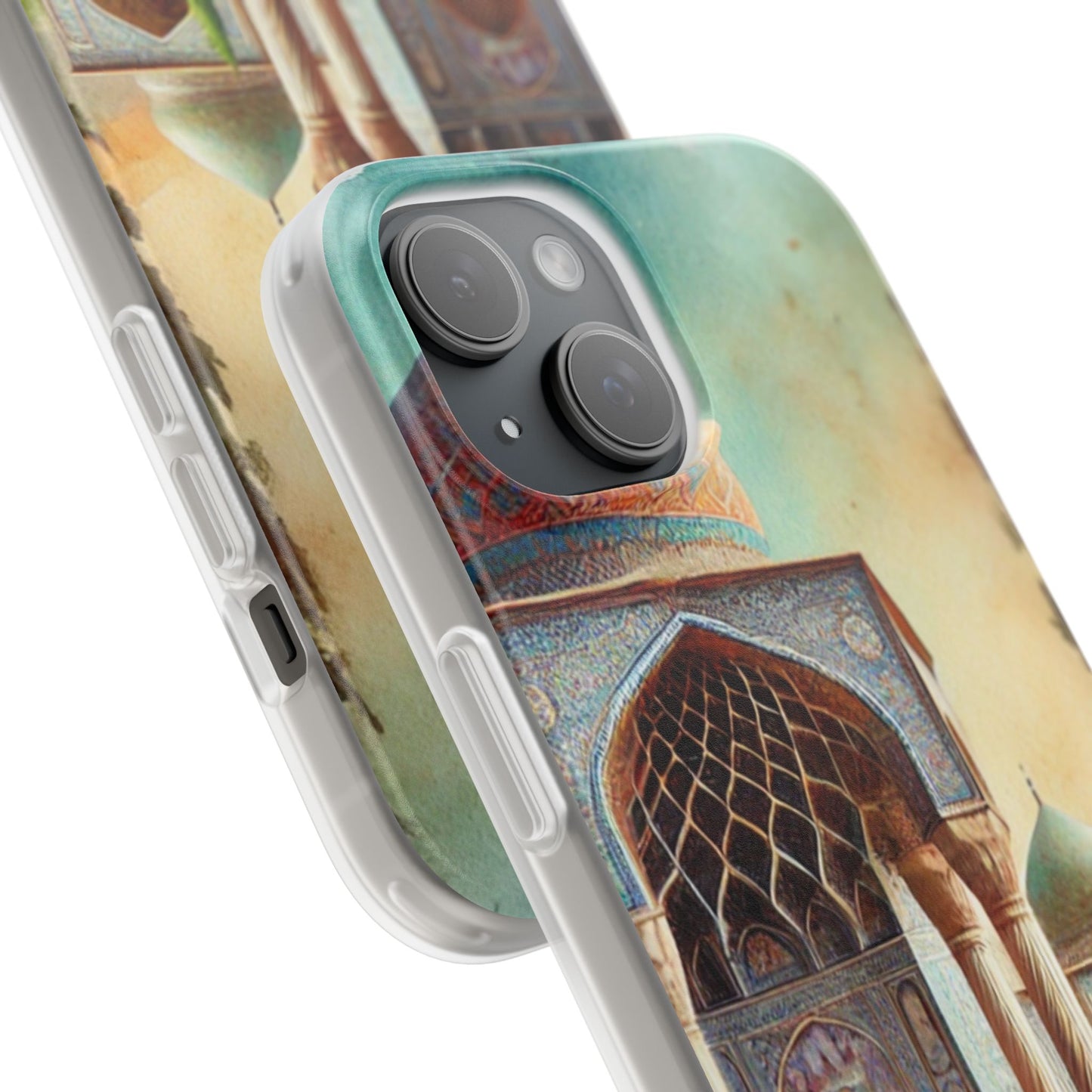 Persian botanical persia garden inspired hafez safavi Saadi azad freedom ZendegiFlexi Cases