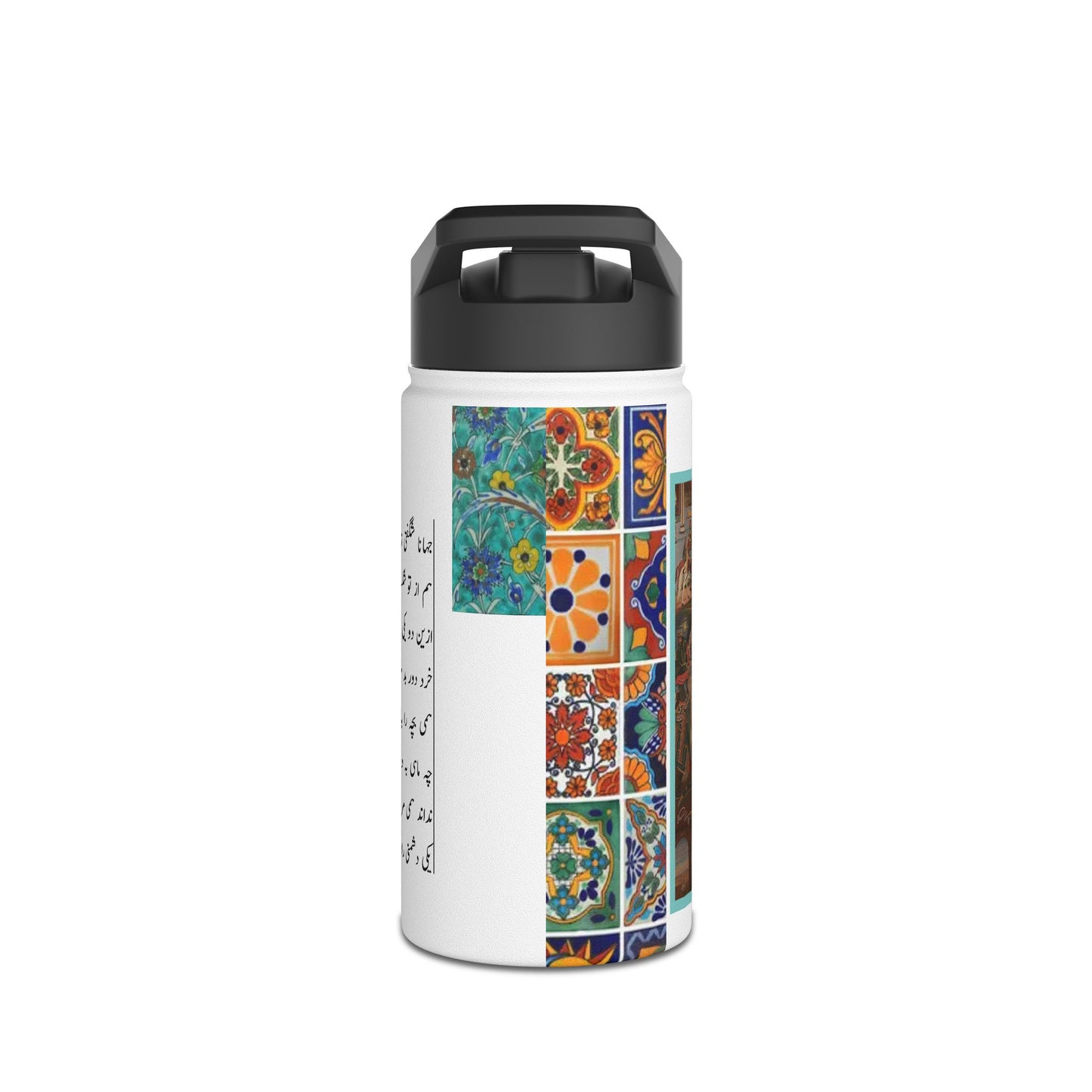 Sohrab Shahnameh Rostam Stainless Steel Water Bottle, Standard Lid