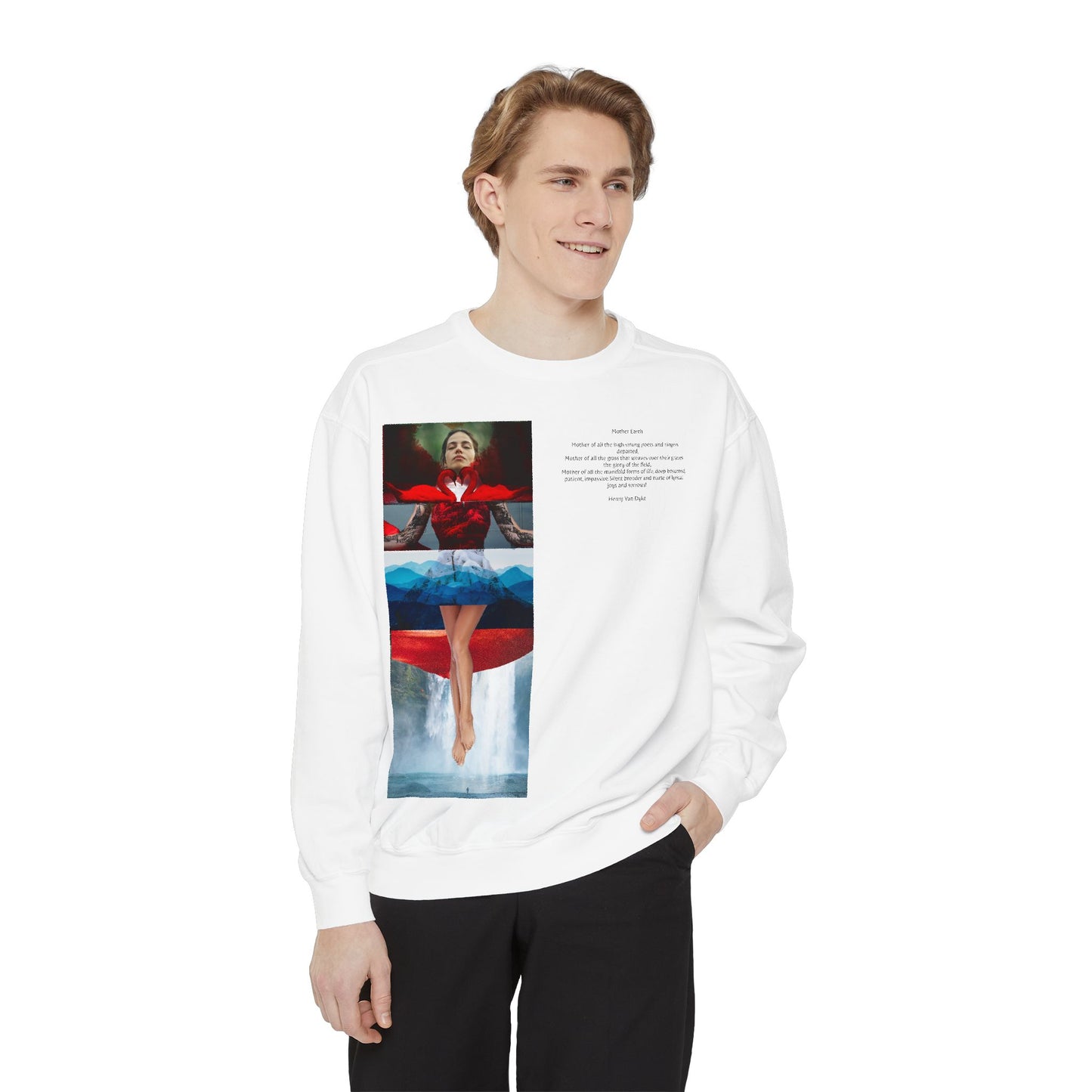 Unisex Garment-Dyed Sweatshirt