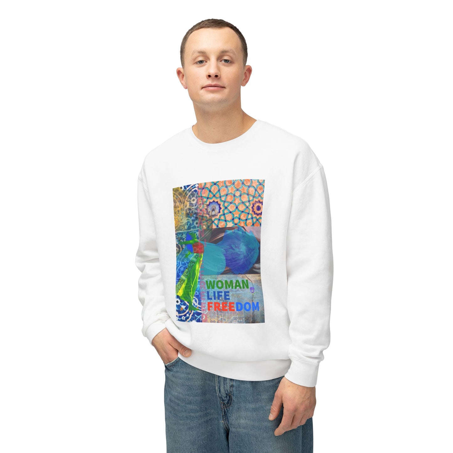 Unisex Lightweight Crewneck Sweatshirt