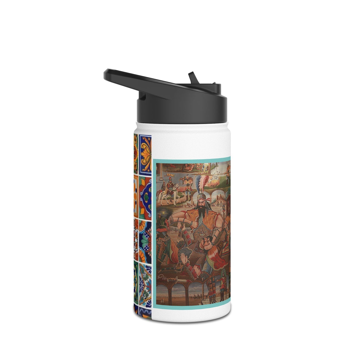 Sohrab Shahnameh Rostam Stainless Steel Water Bottle, Standard Lid