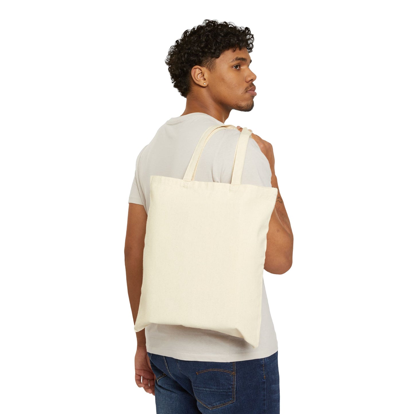 Persian asian art Cotton Canvas Tote Bag