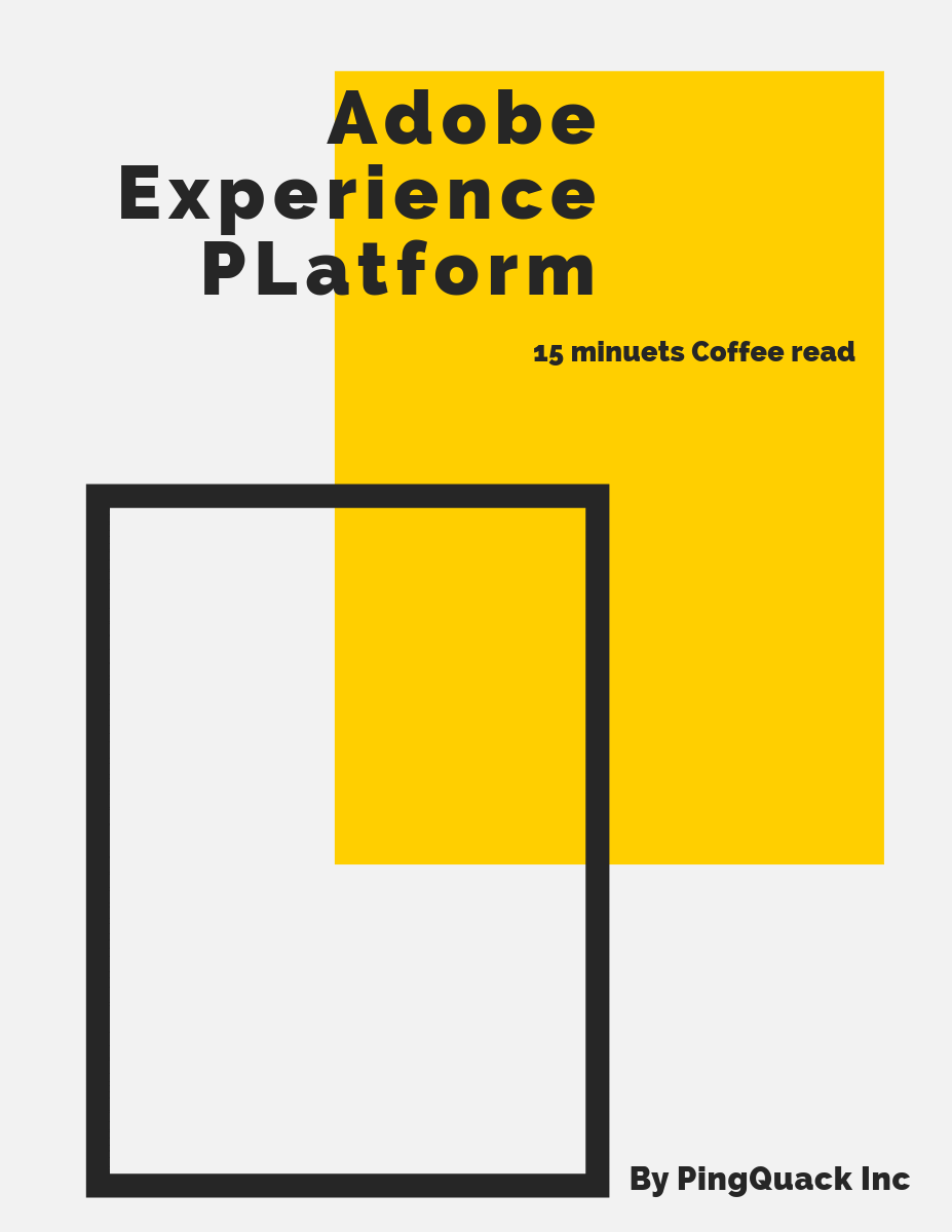 Adobe Experience Platform: 15 minuets coffee read.