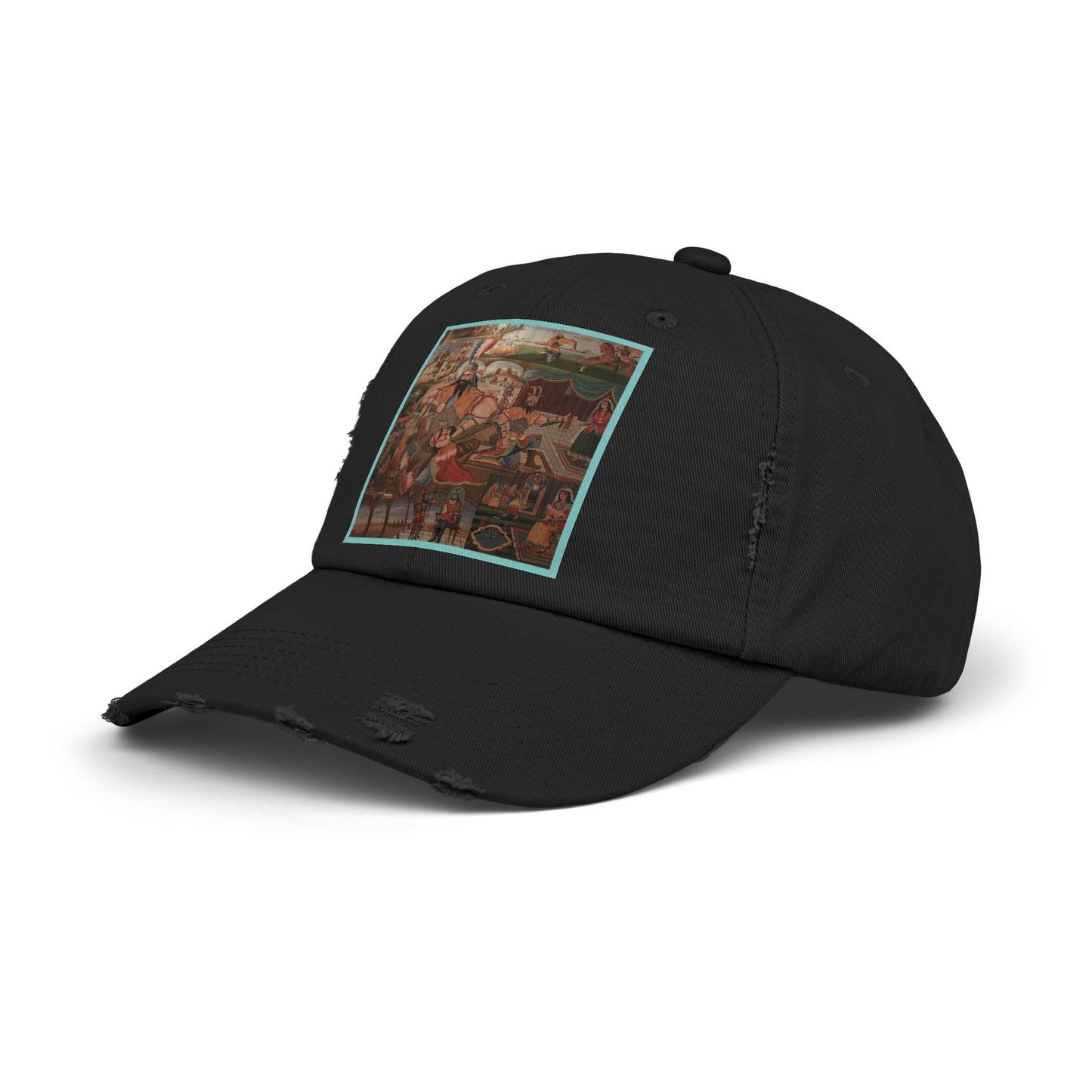 Sohrab SHahnameh Rostam PErsian persia Unisex Distressed Cap