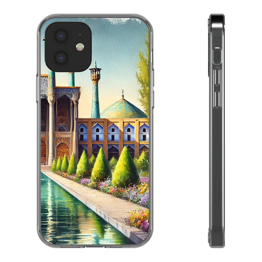 Persian phone case persian iPhone case related to beautiful place in Persia Clear Cases