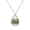 Rostam Tahmineh Shahnameh Persian Oval Necklace