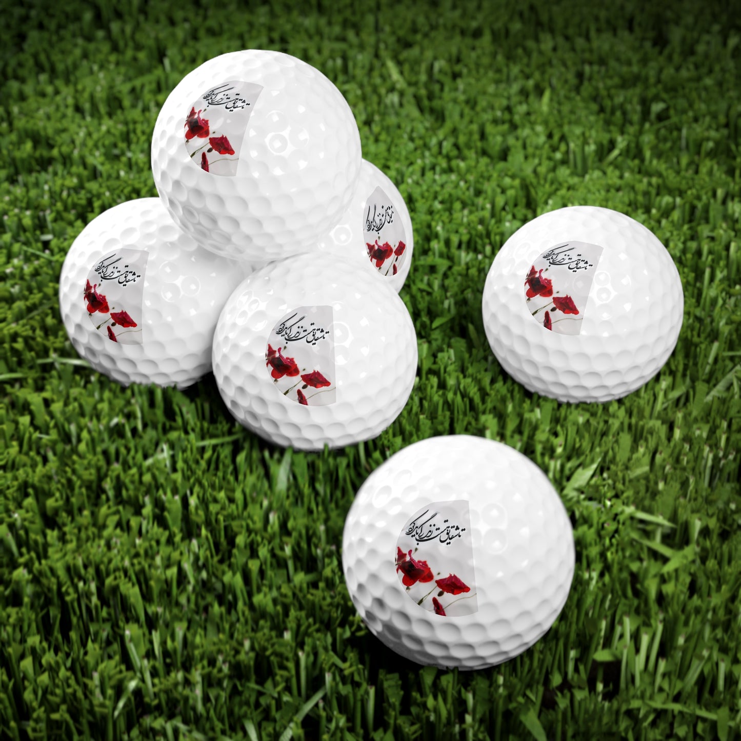 Golf Balls, 6pcs