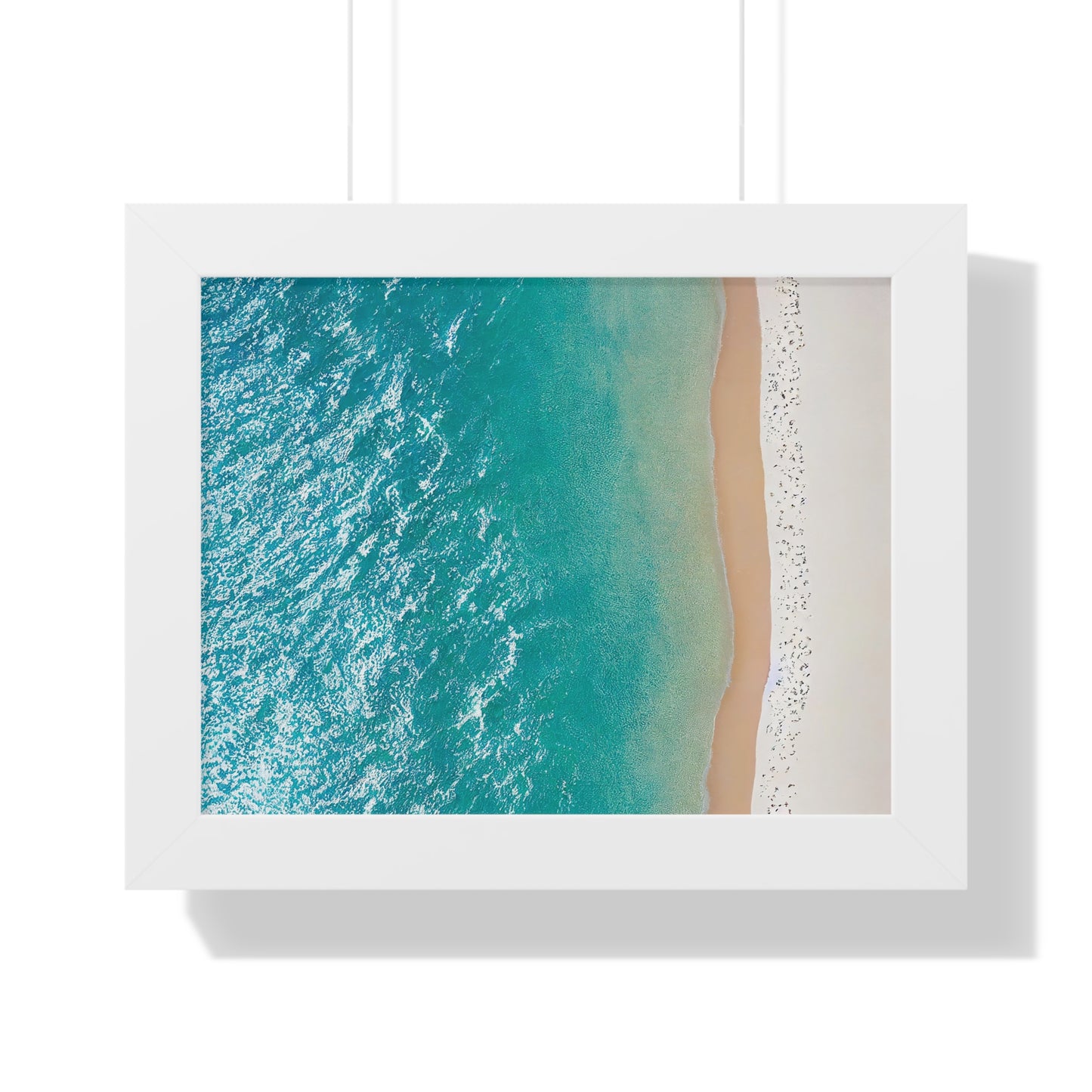 Fine Art California Beach Print - Coastal Laguna Beach Ocean Wall Art Framed Photography Print Home Decor Framed Horizontal Poster