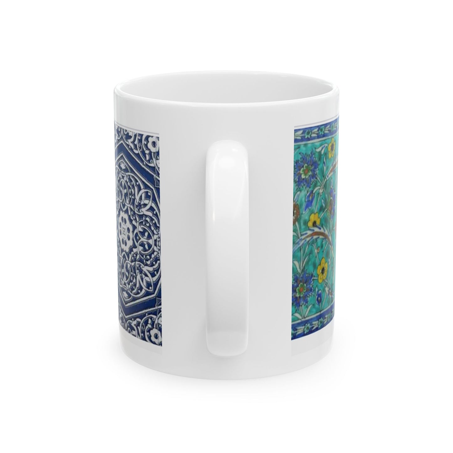 Persian tiles tapestry Ceramic Mug, (11oz, 15oz)