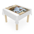 Rostam  Sohrab Shahnameh White  Tablecloth