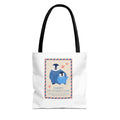 Penguin MOM will you be my penguin Mom's Cute Mother's Day Tote Bag (AOP)