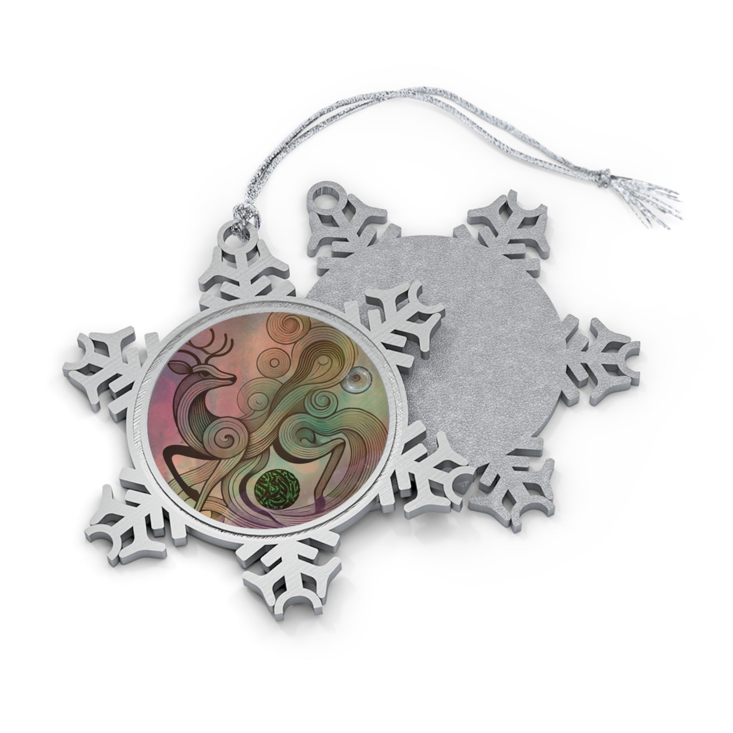 Pewter Snowflake Ornament