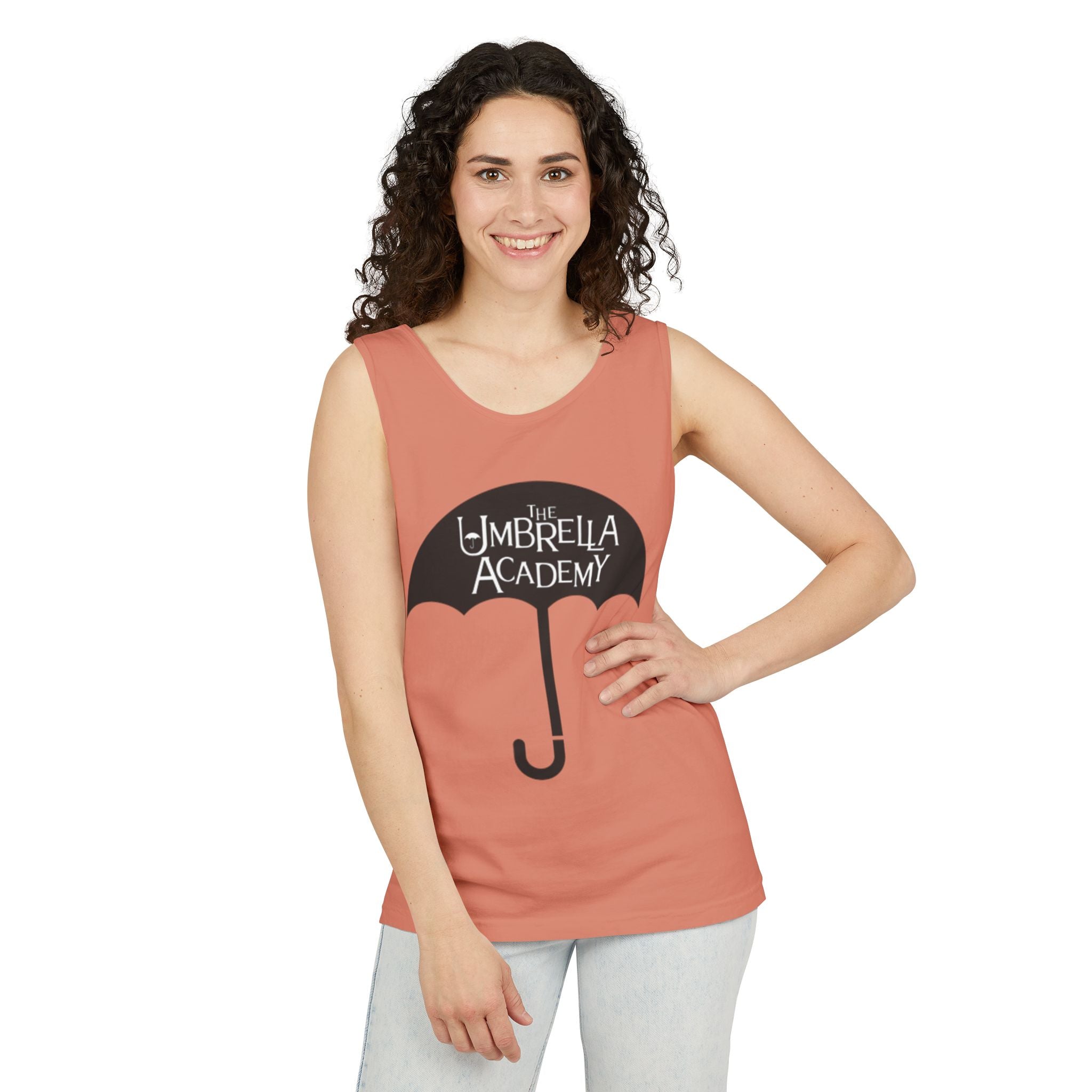 one two three four five six seven Hargreaves Umbrella Academy Classic Tank Top Unisex Unisex Garment-Dyed Tank Top