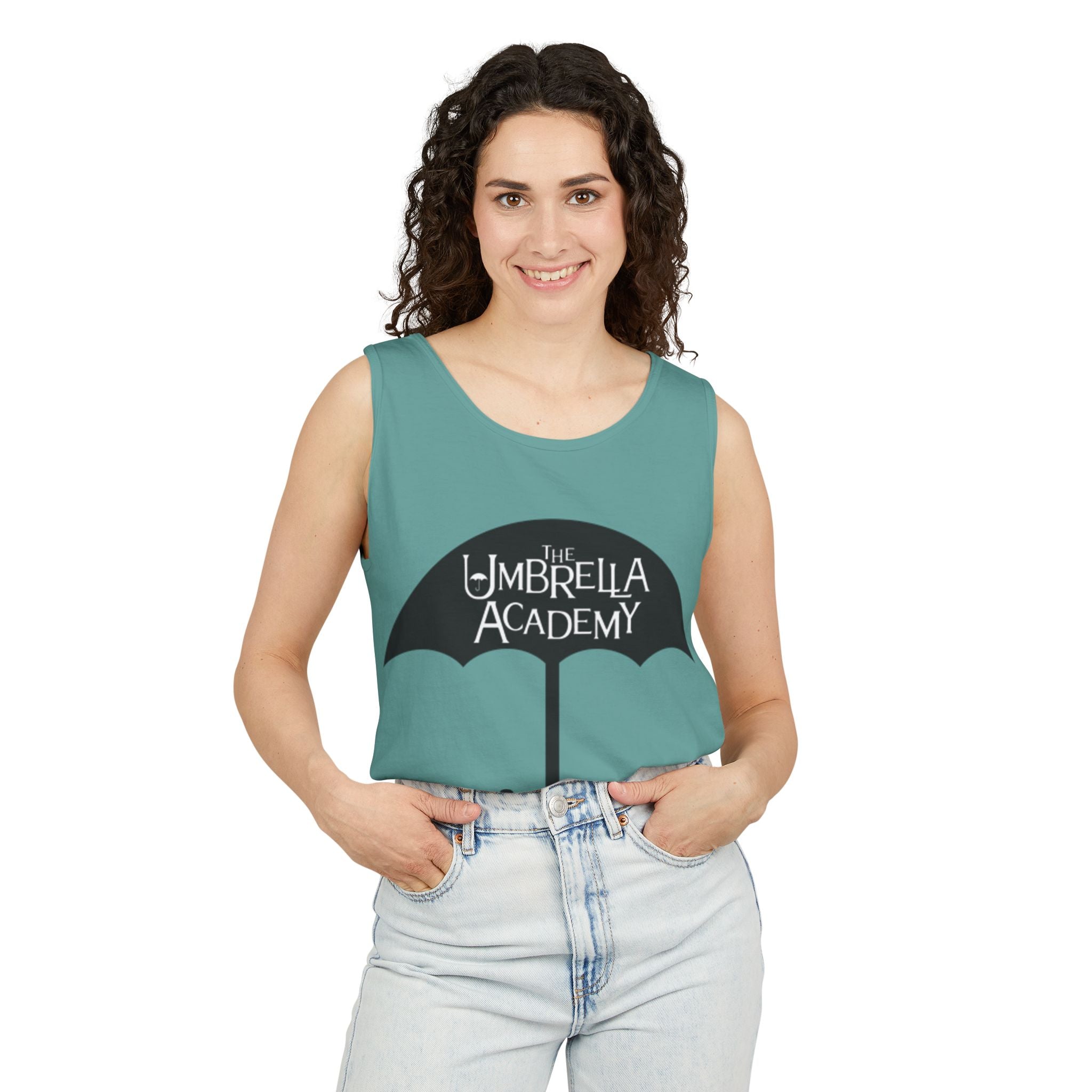 one two three four five six seven Hargreaves Umbrella Academy Classic Tank Top Unisex Unisex Garment-Dyed Tank Top