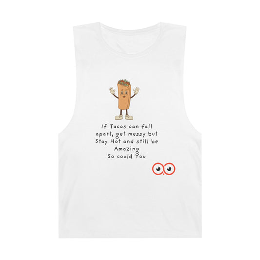 Taco shirt Taco Hawaiian Tank, Taco Shirt Mexican Food Short-sleeve Hawaiian Shirt Foodie Botton Up Unisex Barnard Tank