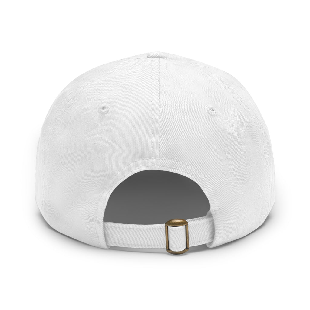 Persian Poem Dad Hat with Leather Patch (Round)