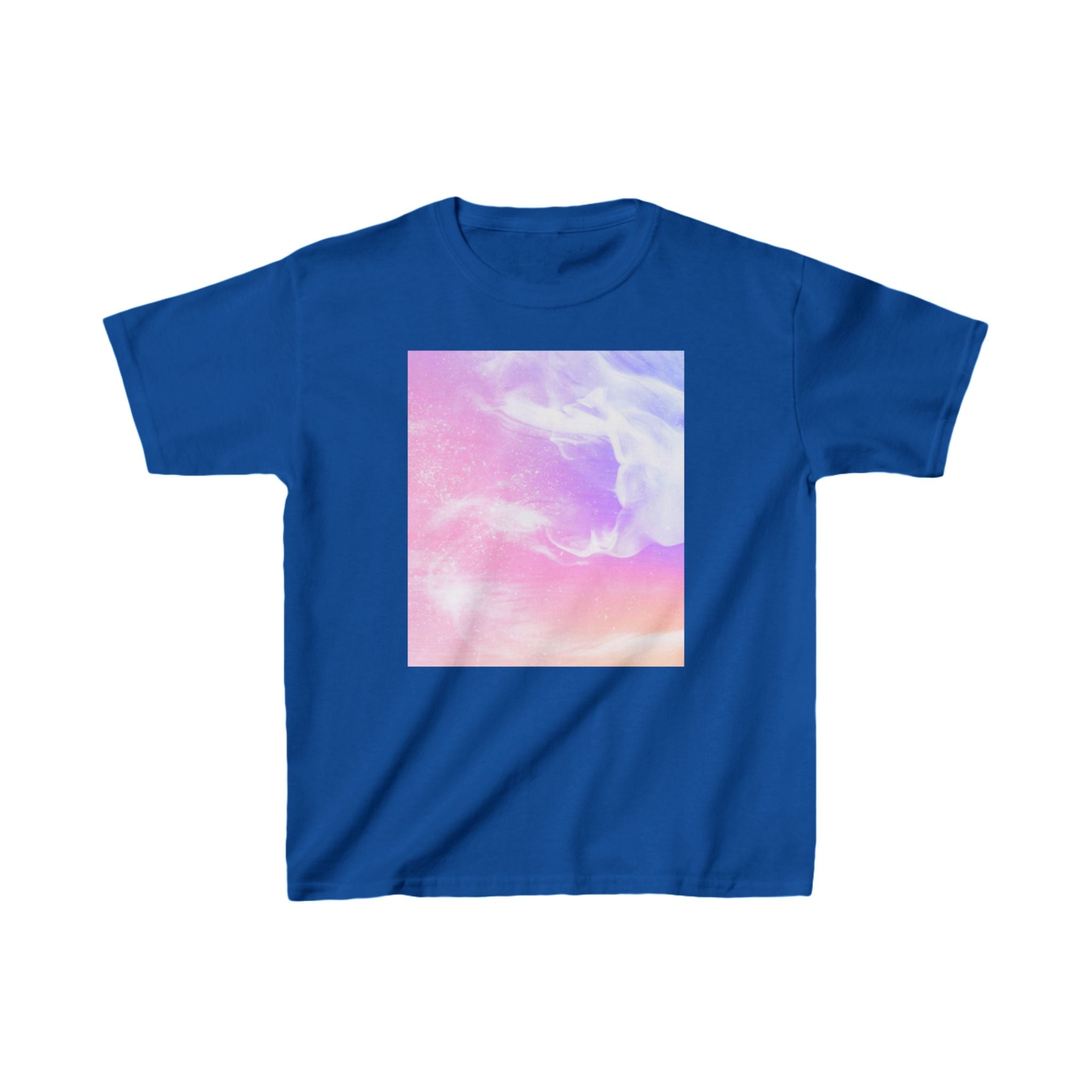 pink and purple pastel modern Tshirt Kids Heavy Cotton™ Tee