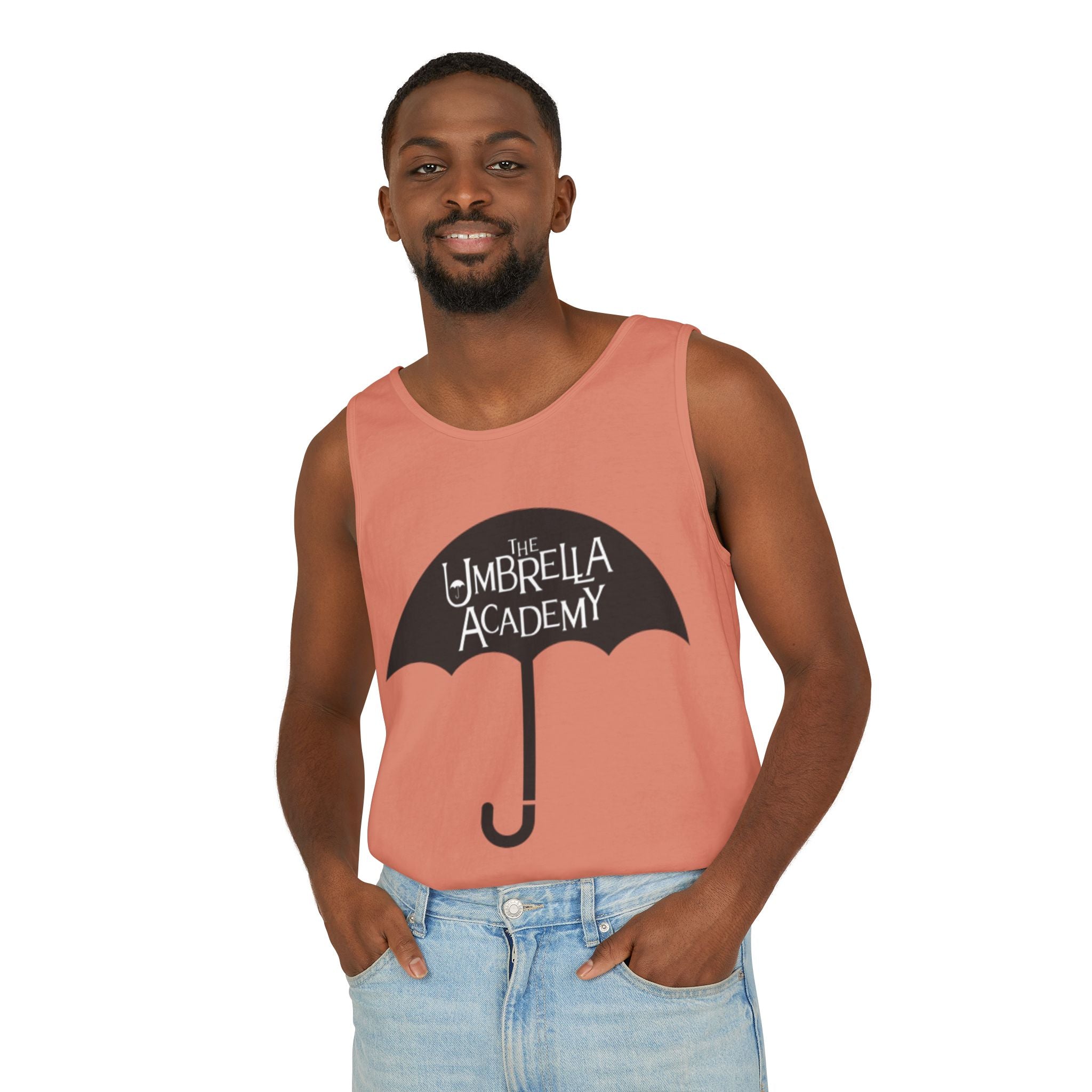 one two three four five six seven Hargreaves Umbrella Academy Classic Tank Top Unisex Unisex Garment-Dyed Tank Top