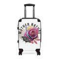 Mother Nature rose butterfly carryon for butterfly lovers rose lovers nature lovers a rose with petals on water in nature butterfly Suitcase
