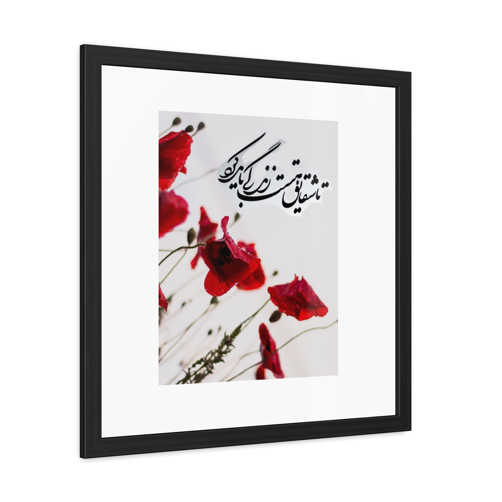 Persian Poem Framed Posters