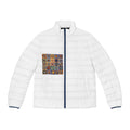 Persian tapestry persian rug inspired from design of Persia Men's Puffer Jacket (AOP)
