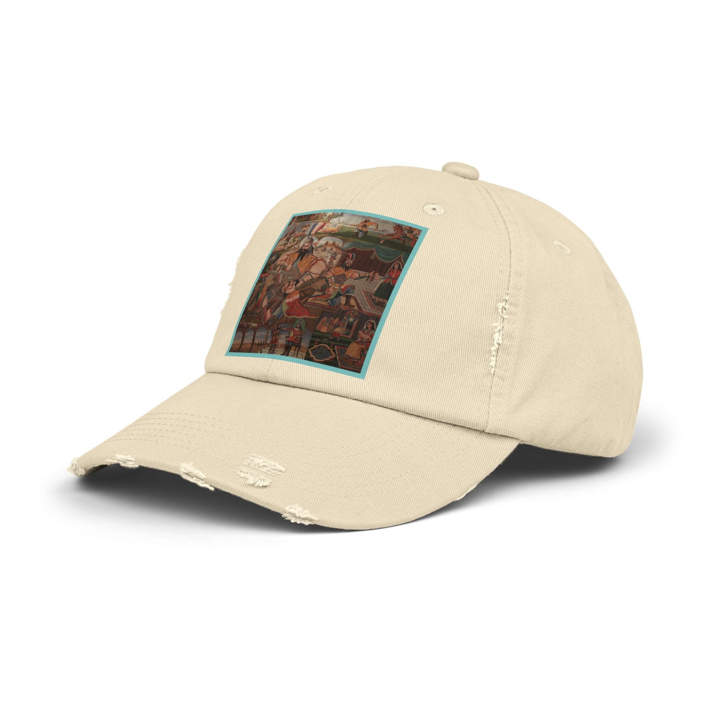 Sohrab SHahnameh Rostam PErsian persia Unisex Distressed Cap