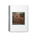 Sohrab shahnameh rostam persian Persia Spiral Notebook - Ruled Line