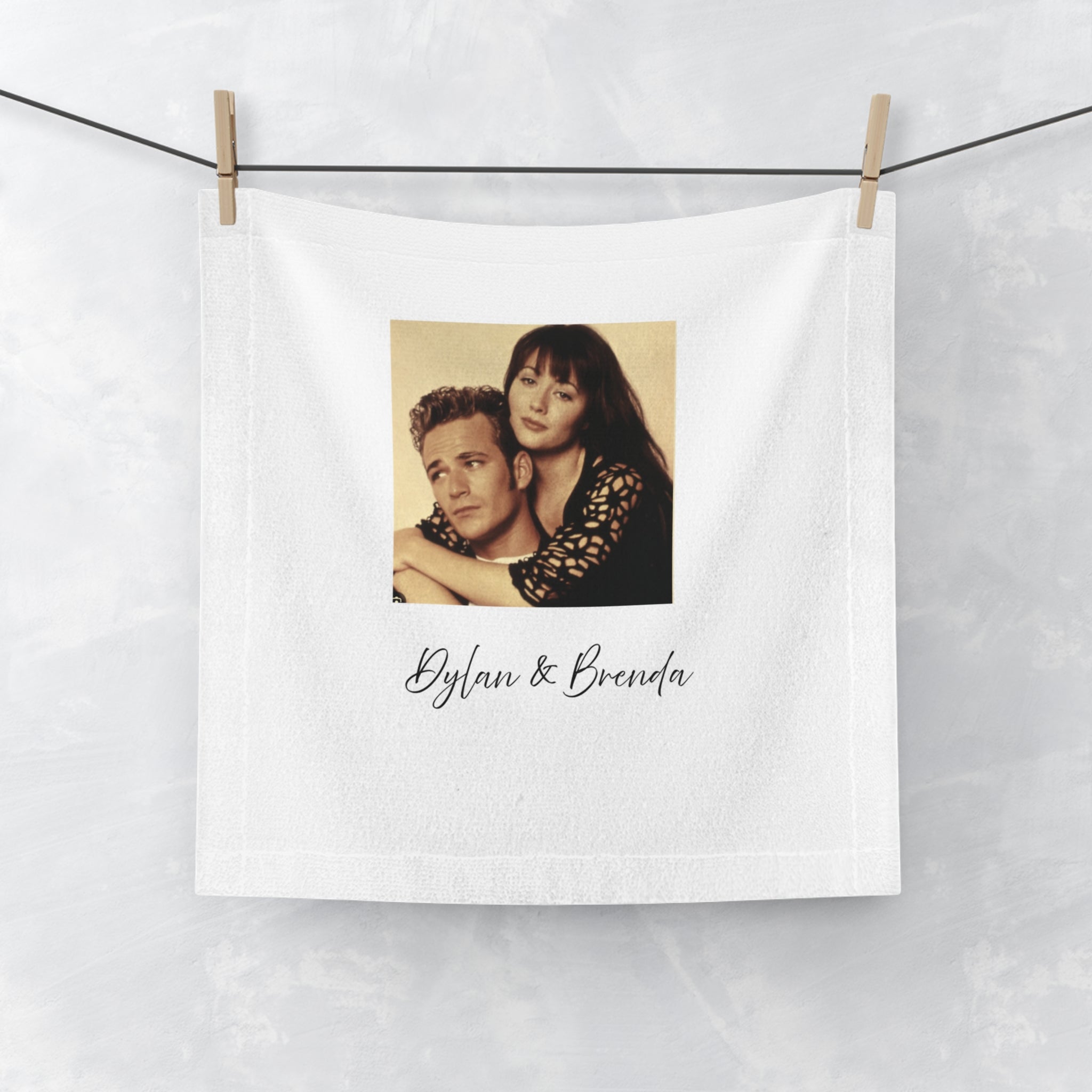Dylan and Brenda Face Towel