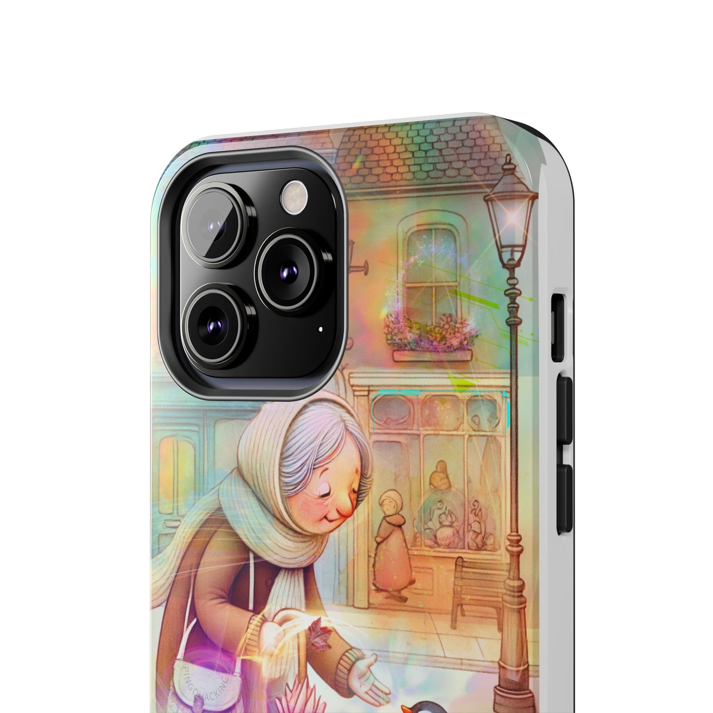 Love Penguin Phone case iPhone 15, 16 pro max, iPhone 14 Pro, iPhone 14 Plus Tough Phone Cases