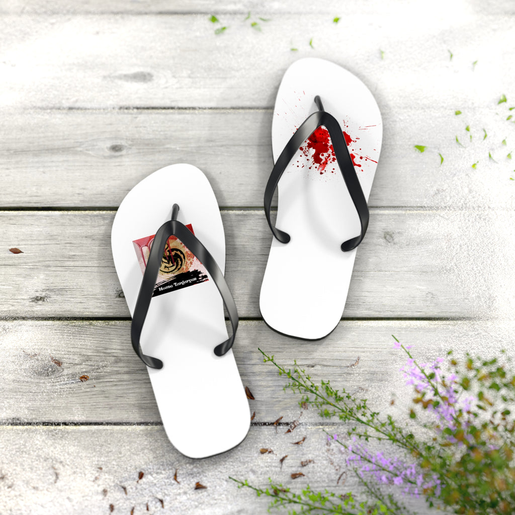 House Targaryen Flip Flops, Fire Blood Flip Flops, Game Thrones Flip Flops, GOT Flip Flops, Movie Flip Flops, Dragon Flip Flops, Flip Flops