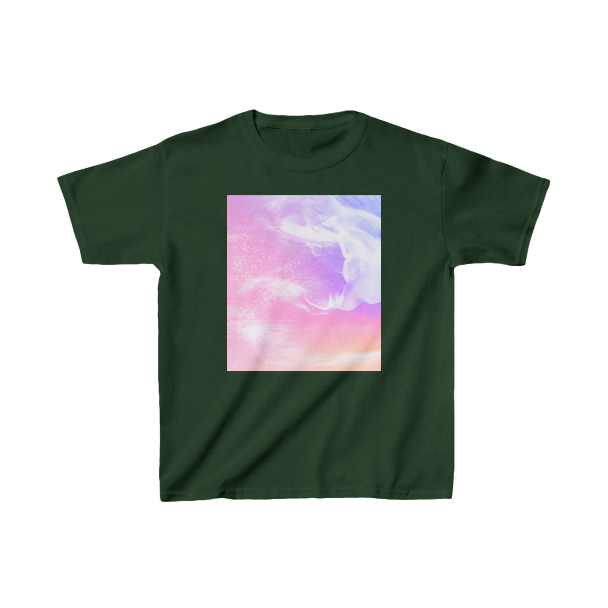 pink and purple pastel modern Tshirt Kids Heavy Cotton™ Tee