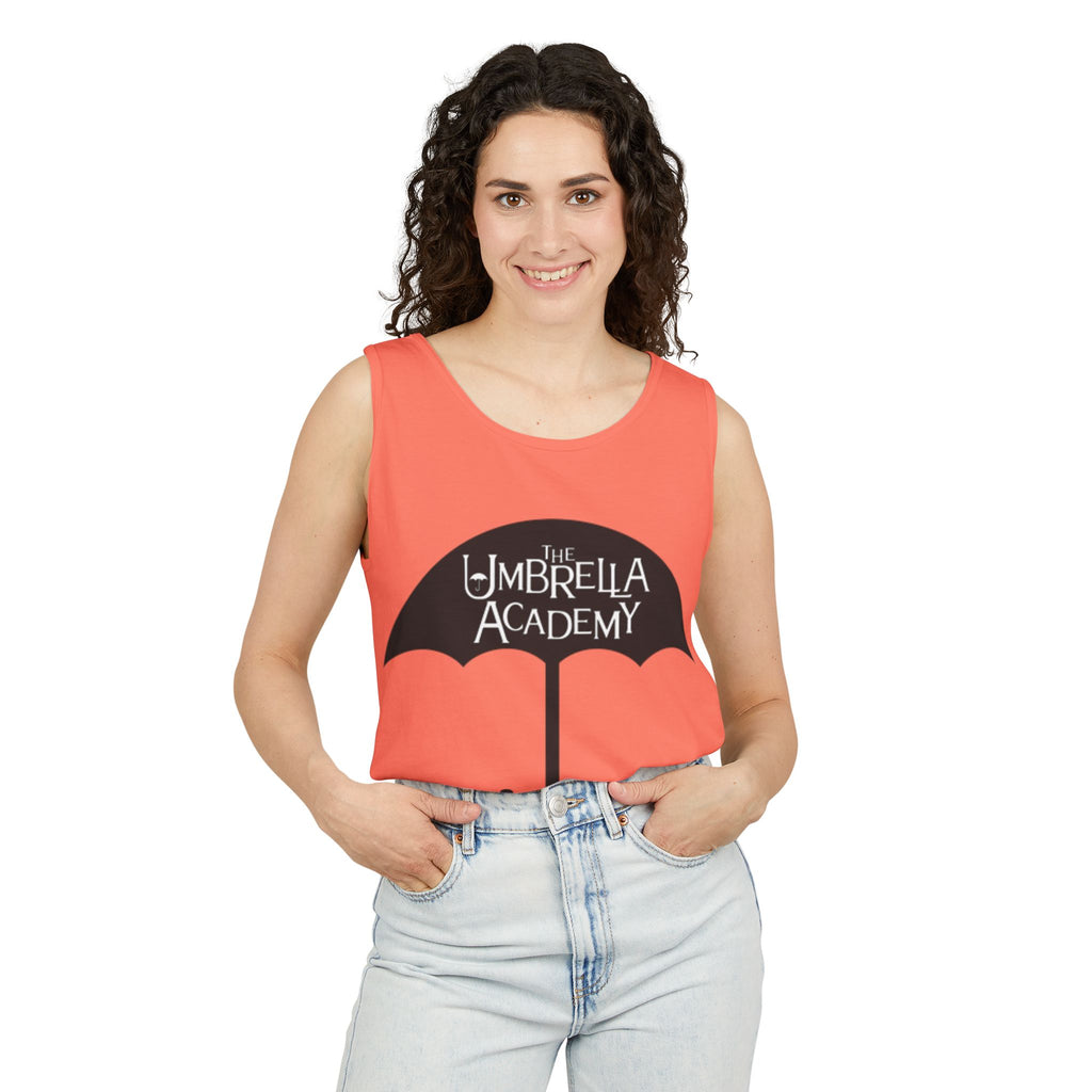 one two three four five six seven Hargreaves Umbrella Academy Classic Tank Top Unisex Unisex Garment-Dyed Tank Top