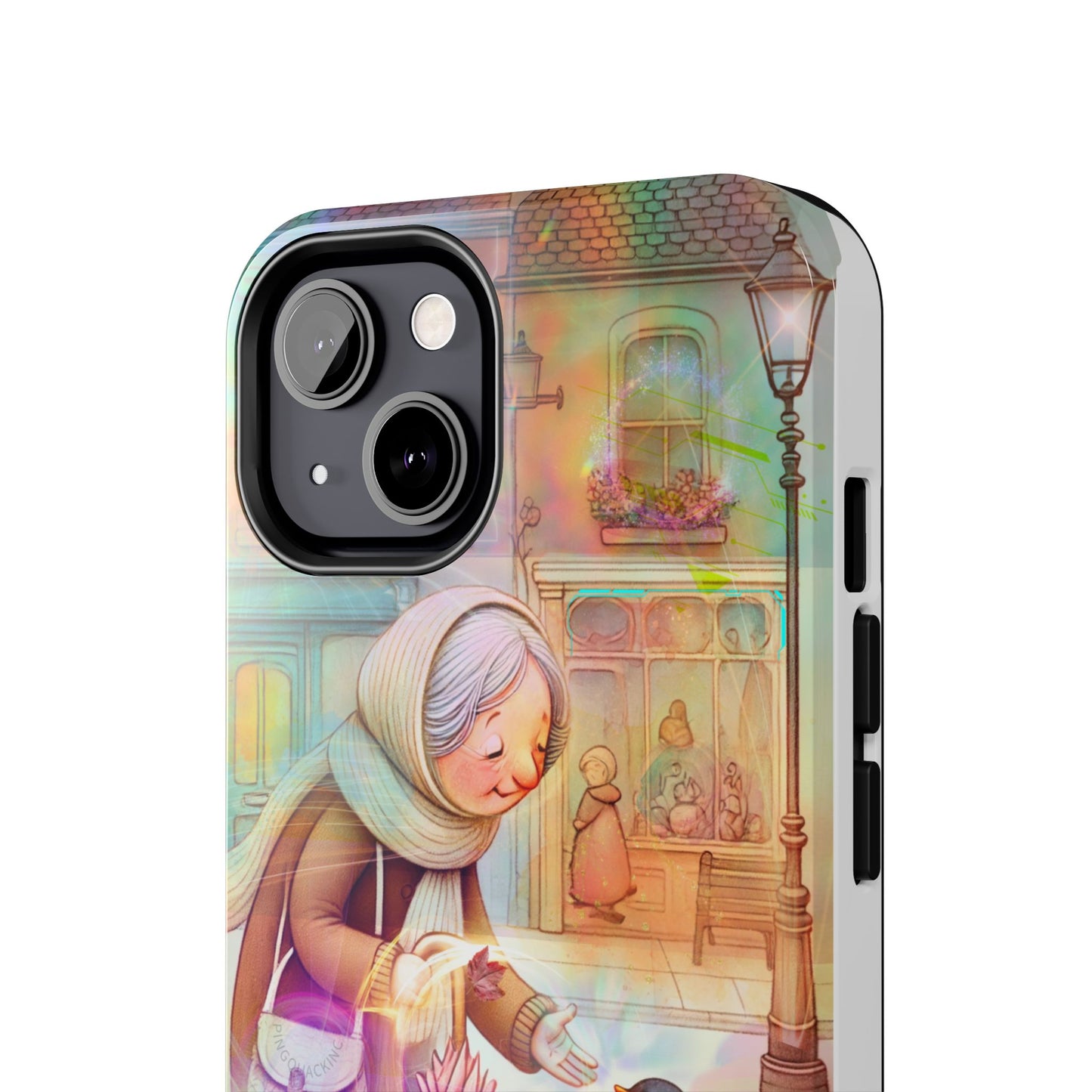 Love Penguin Phone case iPhone 15, 16 pro max, iPhone 14 Pro, iPhone 14 Plus Tough Phone Cases