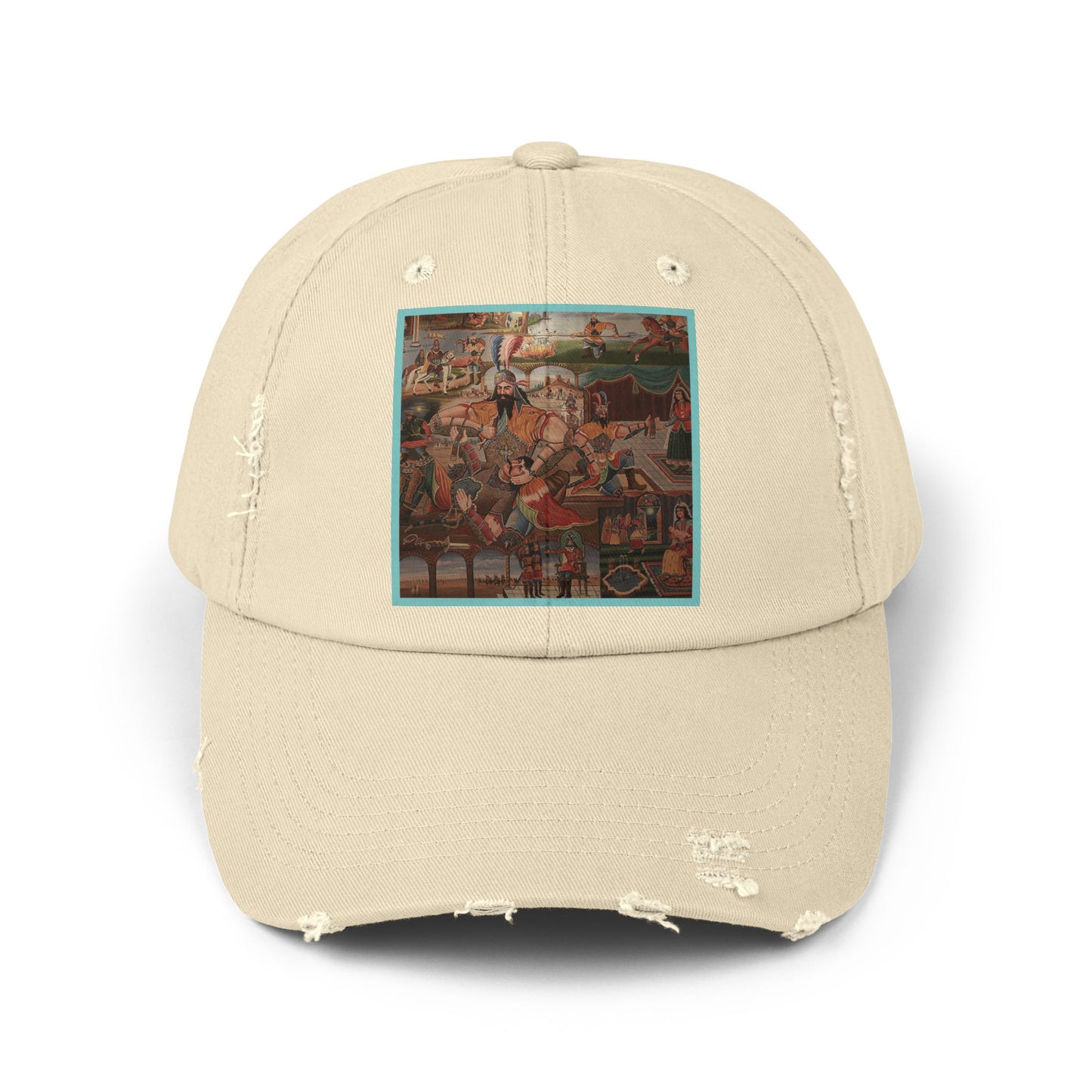 Sohrab SHahnameh Rostam PErsian persia Unisex Distressed Cap