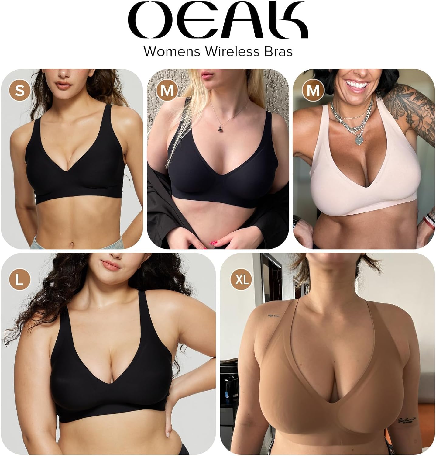 Elegant Comfort Wireless Deep V Bra™