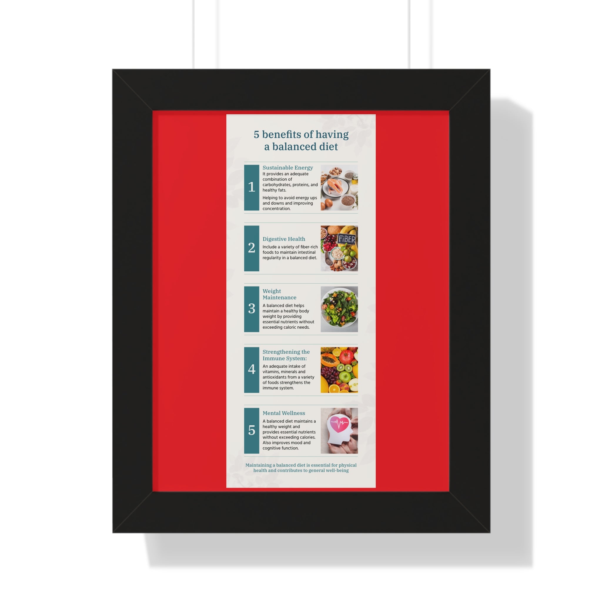 Framed Vertical Poster