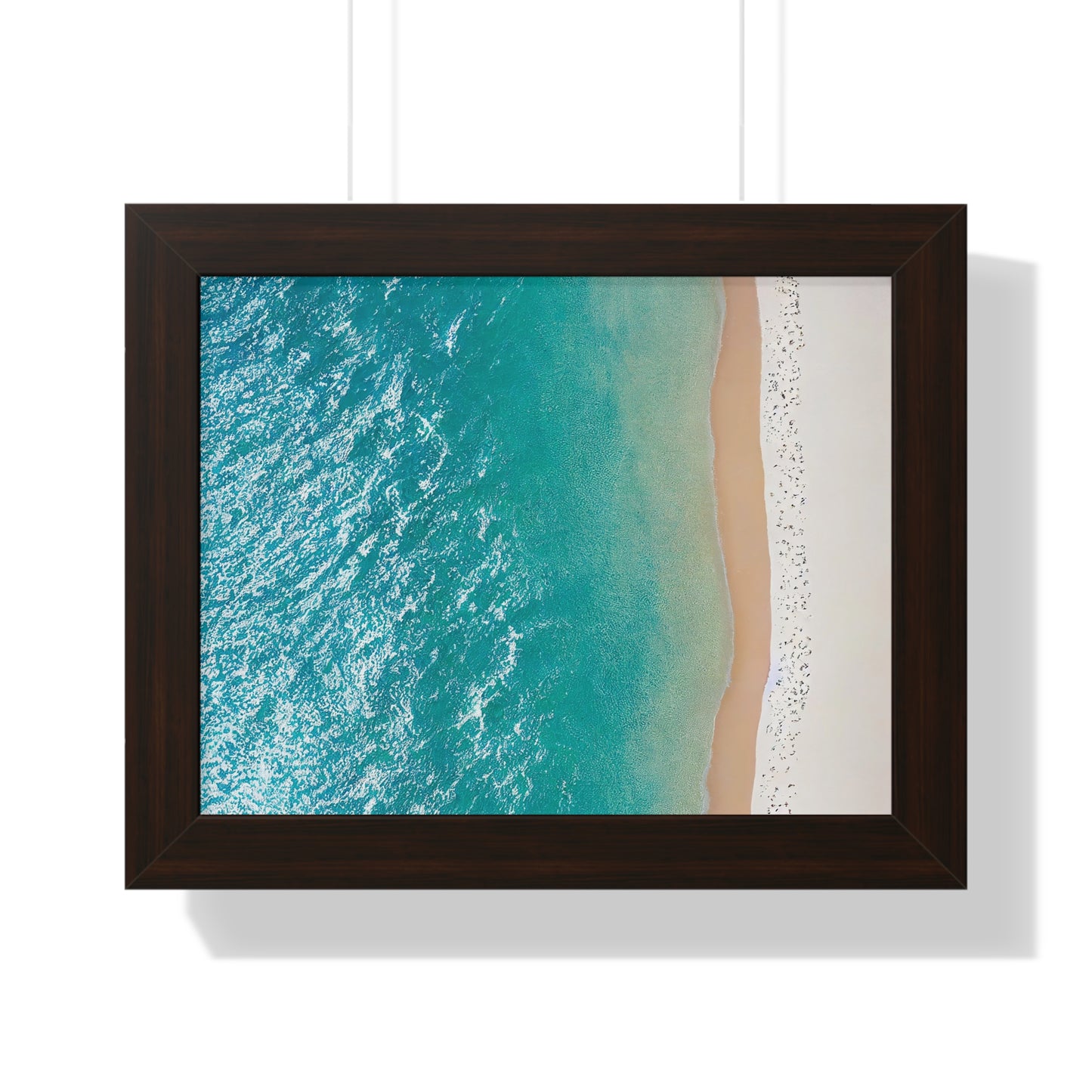 Fine Art California Beach Print - Coastal Laguna Beach Ocean Wall Art Framed Photography Print Home Decor Framed Horizontal Poster