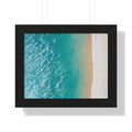 Fine Art California Beach Print - Coastal Laguna Beach Ocean Wall Art Framed Photography Print Home Decor Framed Horizontal Poster