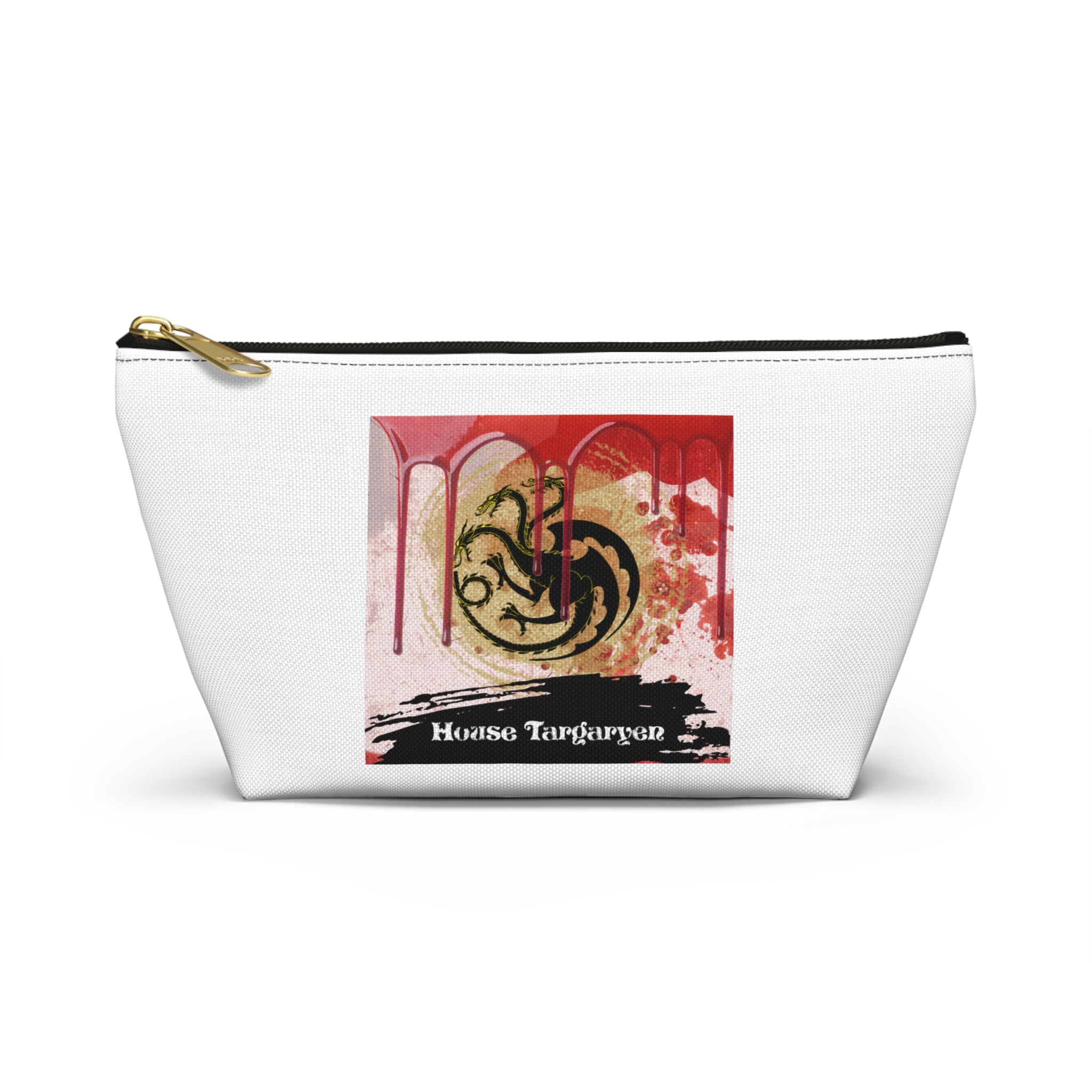 House Targaryen Pouch, Fire And Blood Pouch, Game Of Thrones Pouch, GOT Pouch, Popular Movie Pouch, Dragon Pouch, Accessory Pouch