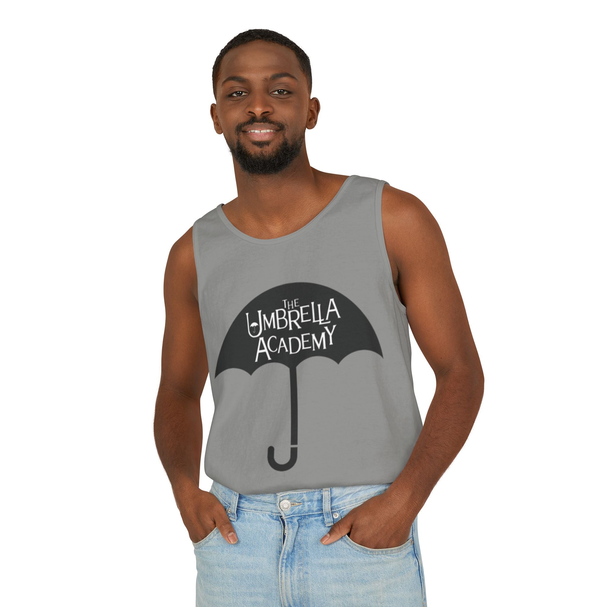 one two three four five six seven Hargreaves Umbrella Academy Classic Tank Top Unisex Unisex Garment-Dyed Tank Top