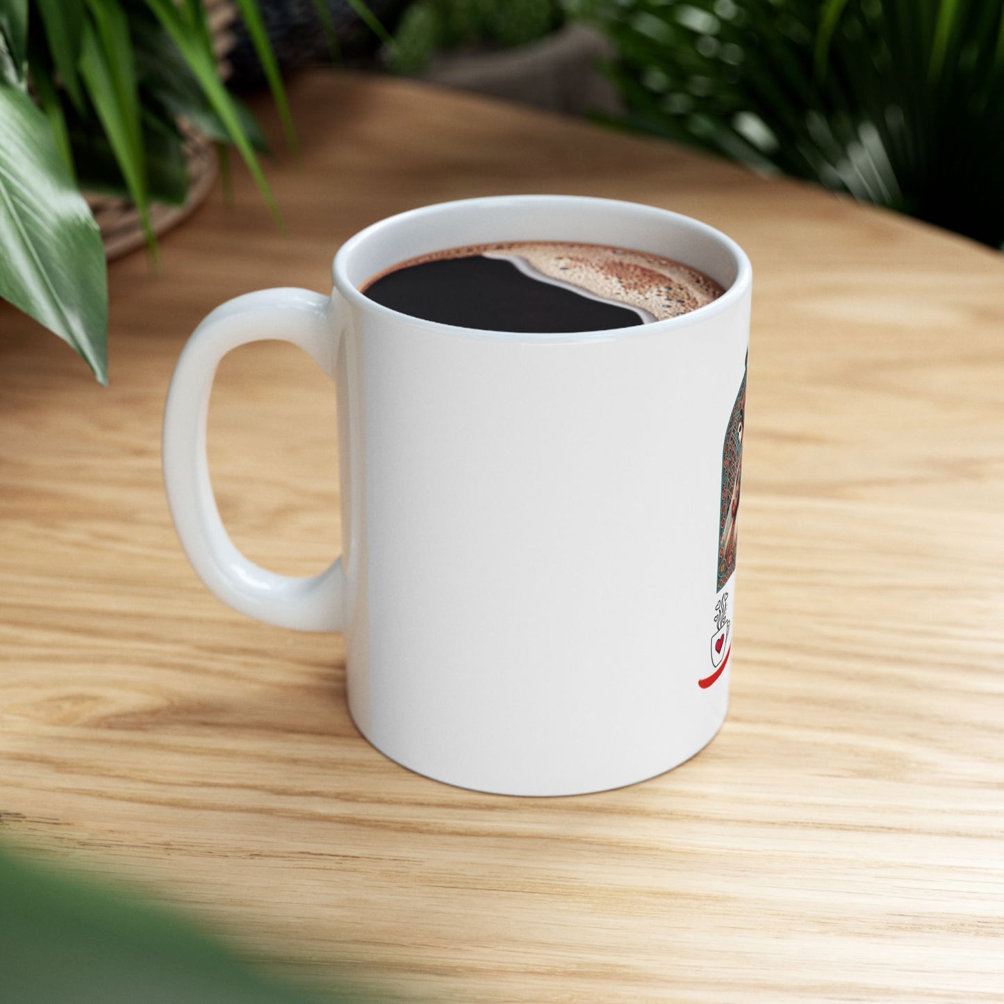 Persian Lady Ceramic Mug, (11oz, 15oz)
