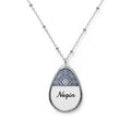 Negin Oval Necklace Persian Inspired