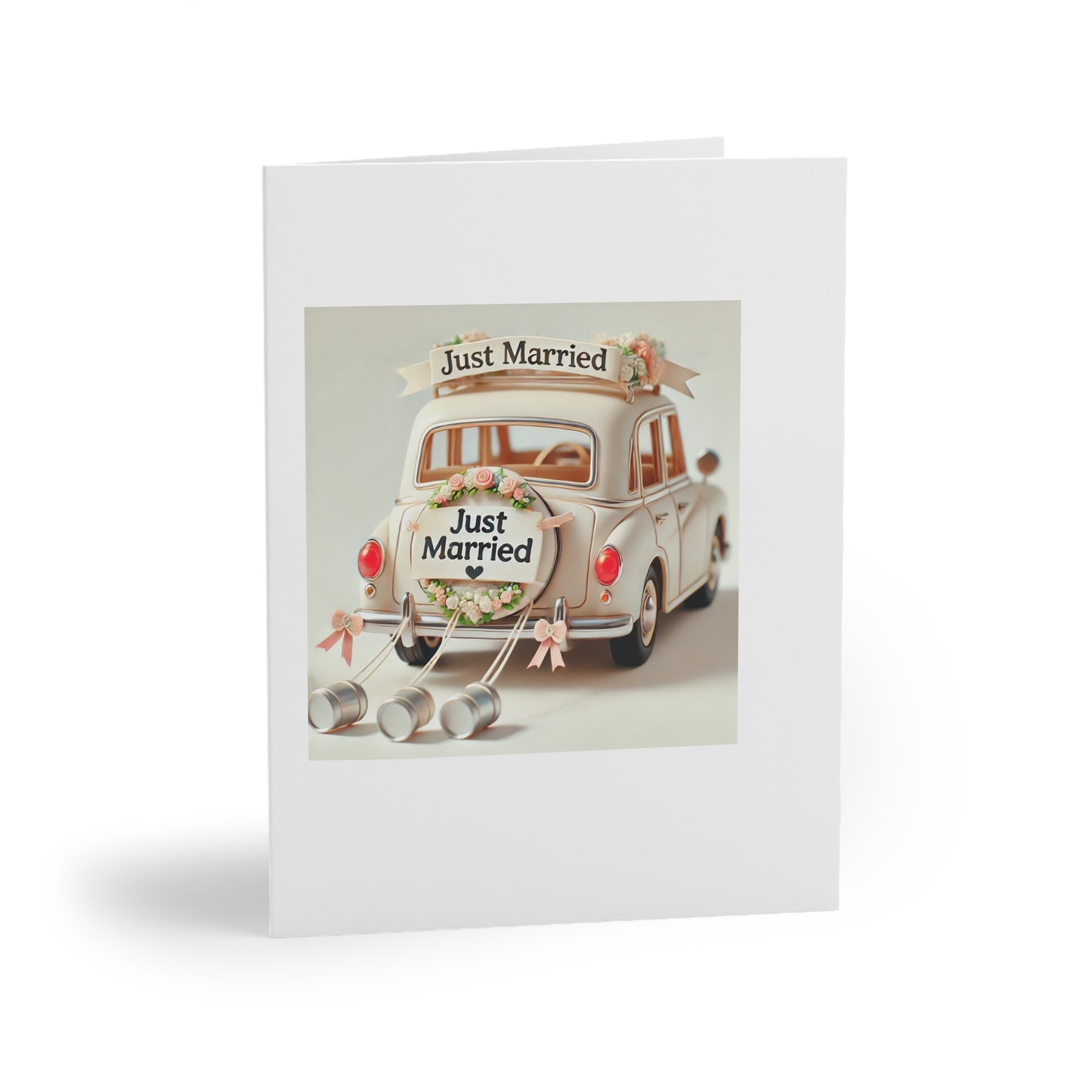 Just Married Greeting cards (8, 16, and 24 pcs)