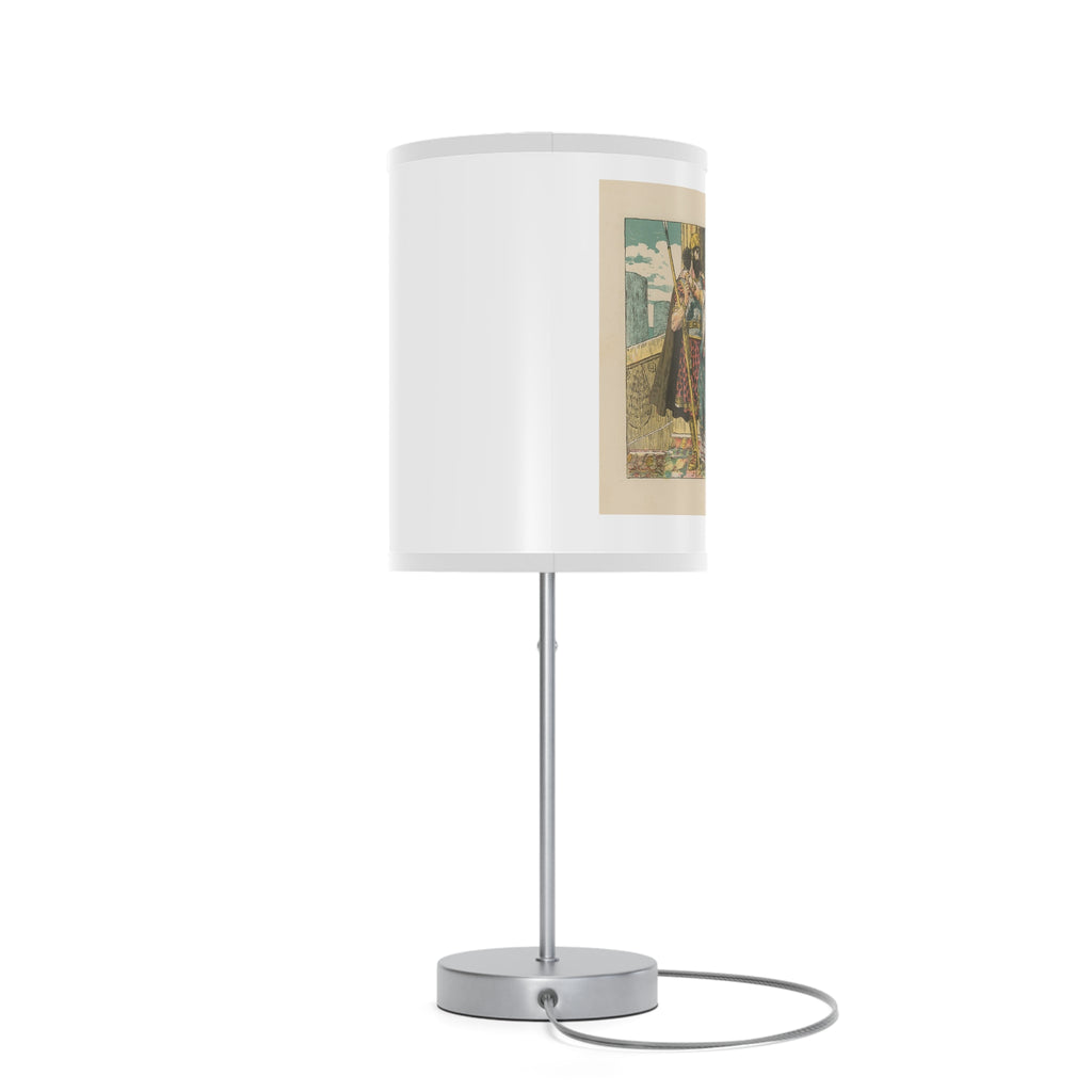 Sohrab Shahnameh ROstam Persian Lamp on a Stand, US|CA plug