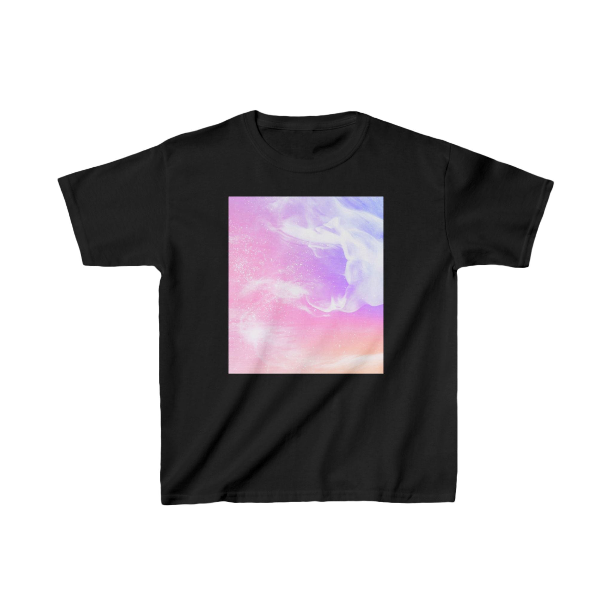 pink and purple pastel modern Tshirt Kids Heavy Cotton™ Tee