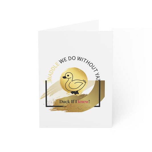 Duck Greeting Cards (1, 10, 30, and 50pcs)