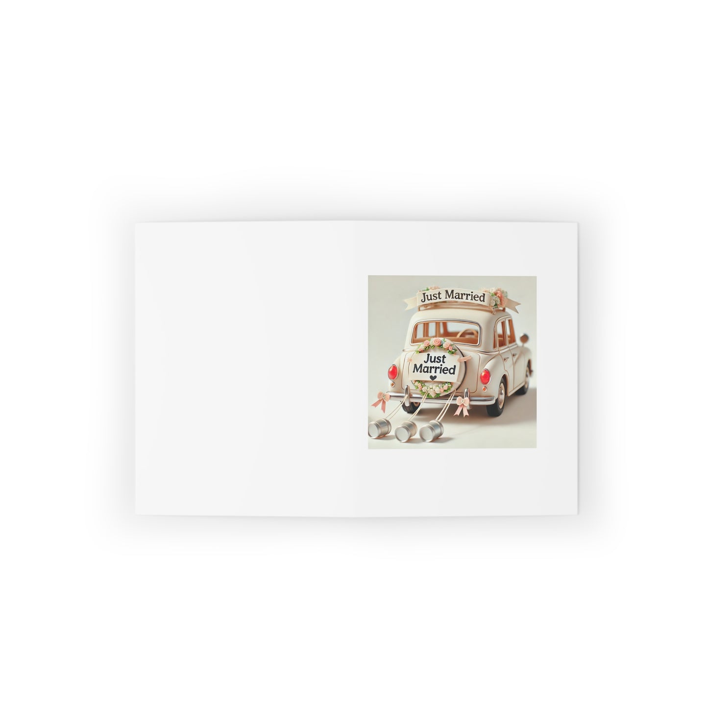 Just Married Greeting cards (8, 16, and 24 pcs)